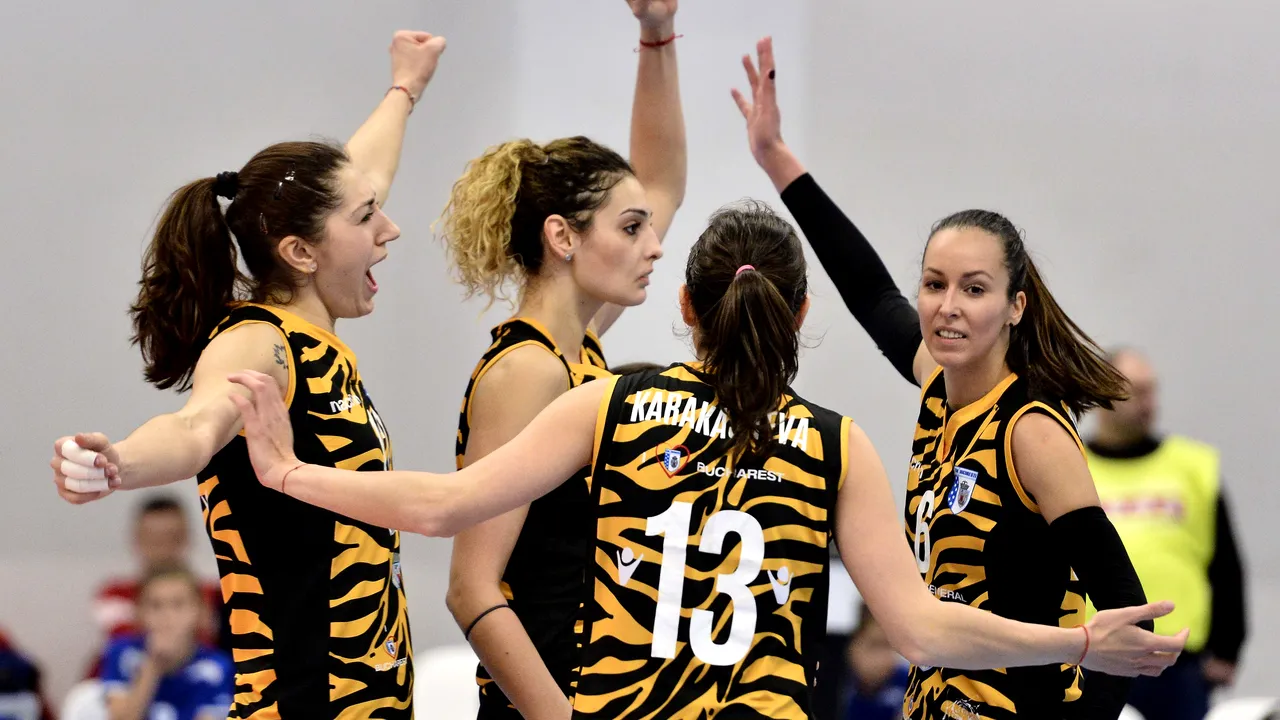 CSM București s-a calificat în finala Challenge Cup la volei feminin!
