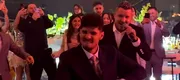 Imagini demențiale cu Florinel Coman! A dansat ca un arab pe manelele cântate de Constantin Budescu la nunta lui Darius Olaru