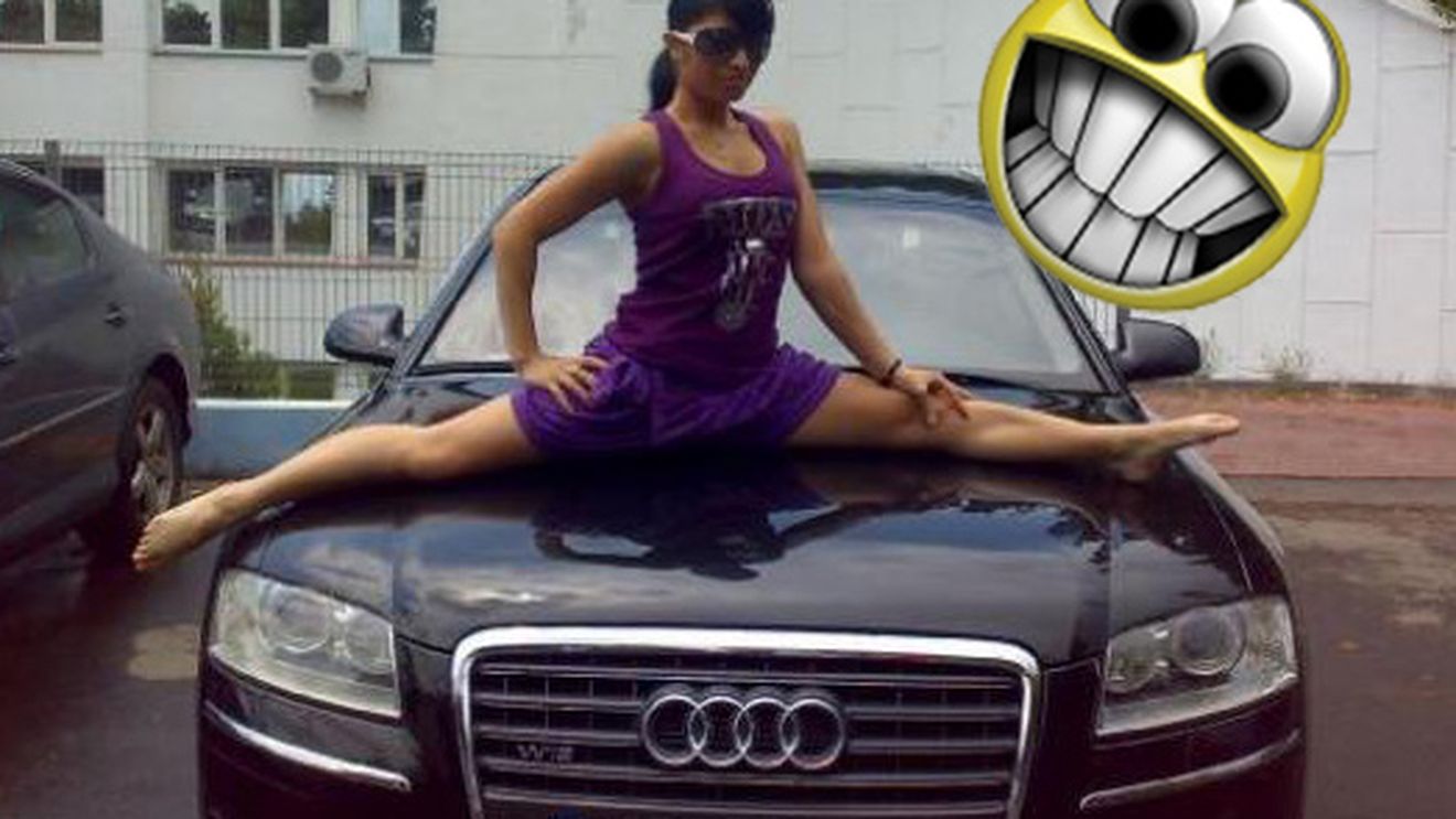 Mașinile steliștilor "călărite" de fanele înfocate!