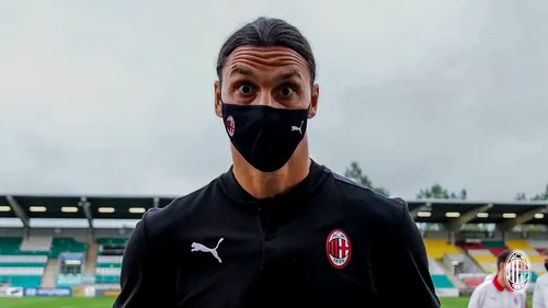 Fanii lui Zlatan Ibrahimovic au rămas stupefiați după ce au văzut ultima ispravă a suedezului de la AC Milan: cum arată chelios