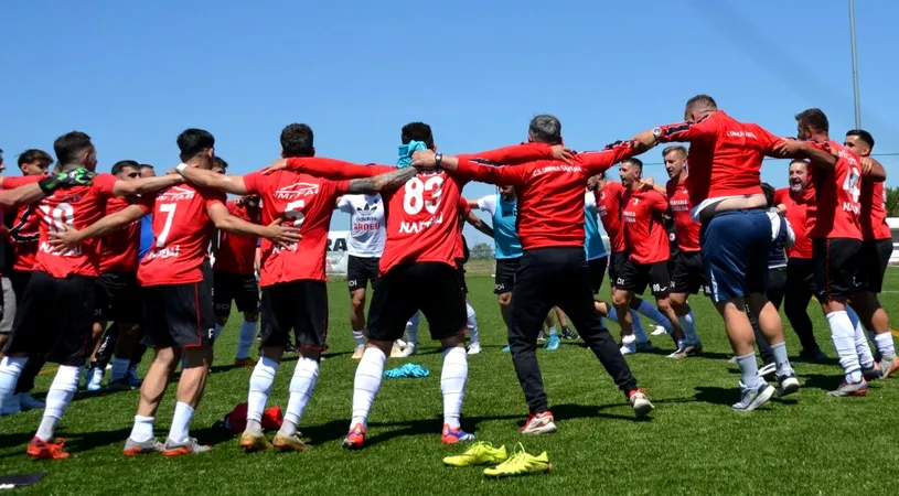 Unirea Sântana, la primul titlu de campioană în Arad. Obiectivul stagional e promovarea în Liga 3, iar adversarul din baraj este decis: ”O să reușim!”
