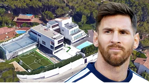 Cum arată casa de 6 milioane de euro în care Leo Messi s-a autoizolat împreună cu familia. FOTO