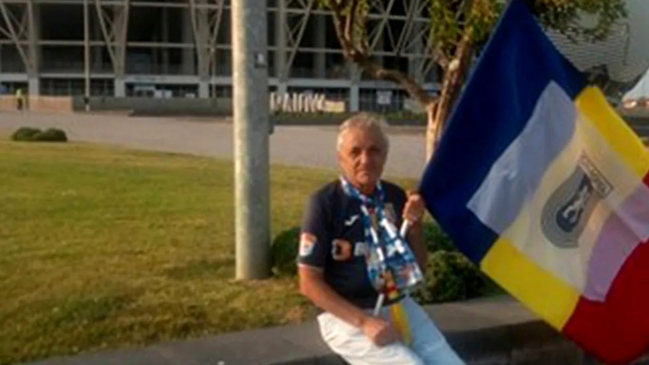 Povestea emoționantă a fanului Universității Craiova care s-a așezat lângă stadion și nu a mai intrat la meci. De ce nu a vrut să vadă derby-ul cu FCSB
