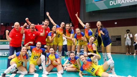 Rezultat excepțional reușit de naționala feminină de volei feminin a României! S-a calificat în sferturile de finală la Mondialele Under 18
