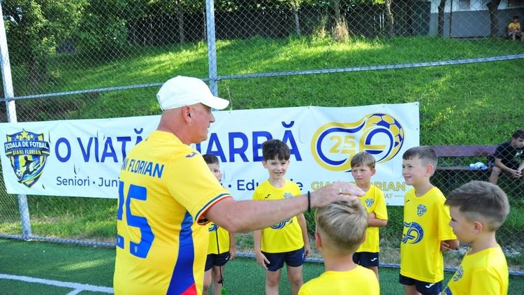 Giani Florian pariază pe viitorul fotbalului juvenil: „Peste 25 de ani de pasiune se transformă într-un proiect dedicat copiilor”