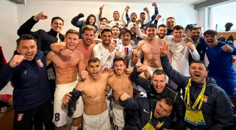Victorie mare pentru Chindia la Reșița, unde a fost condusă de două ori și a parat un penalty, și a urcat pe loc de play-off. Ilie Poenaru e asumat: ”Un penalty dat intenționat!”