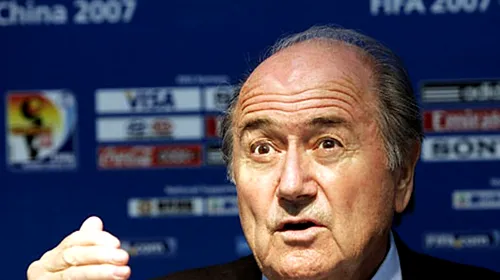 Blatter: „Sandu conduce bine fotbalul românesc”