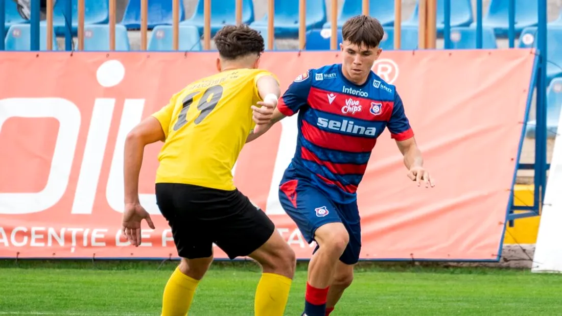 Alexandru Bota, decisiv pentru România U19! Fotbalistul Bihorului, două goluri în amicalele cu Ungaria U19 și Serbia U19