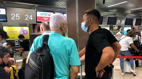Olimpiu Moruțan a plecat la Istanbul! Din delegație face parte și un oficial de la Galatasaray | FOTO+VIDEO