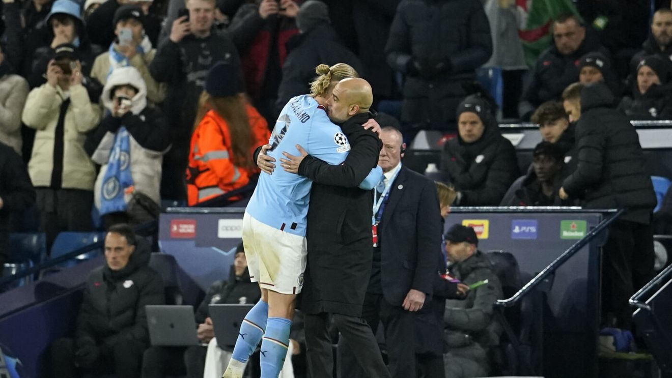 Pep Guardiola, la picioarele lui Erling Haaland după ce a înscris de cinci ori cu Leipzig. „A fost incredibil!” Ce nemulțumire a avut norvegianul după meci