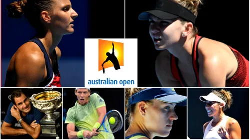 LIVE BLOG Australian Open | Simona Halep - Karolina Pliskova 6-3, 6-2. Calificare în premieră în 