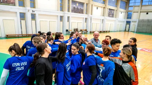 Agonia continuă! CSM Iași 2020 a suferit a zecea înfrângere consecutivă în Liga Florilor, pe terenul Gloriei Bistrița