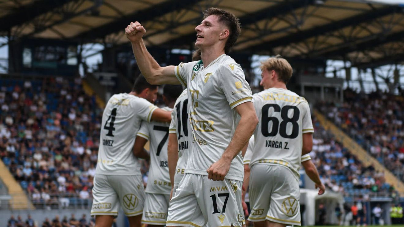 N-a fost bun pentru Gică Hagi, dar face show la maghiari: Corbu a marcat pentru Ferencvaros!