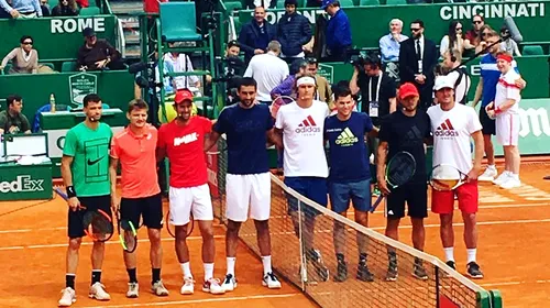 În Principat, spectacolul a început mai devreme: Djokovic – față în față cu fiul său și tenis… patru la patru, în scopuri caritabile | FOTO & VIDEO