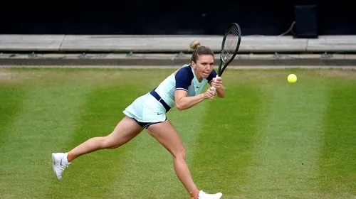 Simona Halep – Katerina Siniakova 4-6, 6-3, 6-4. Românca se califică în turul doi al turneului de la Bad Homburg