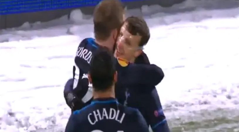 Omul potrivit la locul potrivit :) VIDEO: Chiricheș a strâns toate laudele pentru golul de 0-1 din Tromso - Tottenham! 