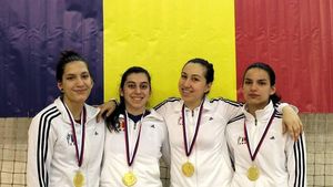 România a câștigat etapa de Cupă Mondială la floretă junioare pe echipe de la Belgrad