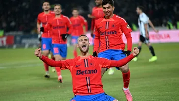 Daniel Bîrligea, reacție arogantă după ce a dat două goluri în U Cluj – FCSB 1-2 și a fost convocat la națională de Mircea Lucescu