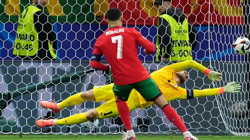 Dezastru pentru Portugalia şi Horațiu Moldovan: Jan Oblak, rivalul românului de la Atletico Madrid, i-a apărat penalty lui Cristiano Ronaldo în minutul 105 al meciului cu Slovenia, din optimile EURO 2024!
