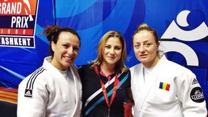 Corina Căprioriu, medalie de aur la Grand Prix-ul de judo de la Tașkent