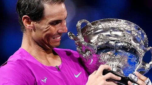 Rafael Nadal, mărturisire incredibilă după triumful de la Australian Open: „Credeam că va fi ultimul turneu al carierei aici!