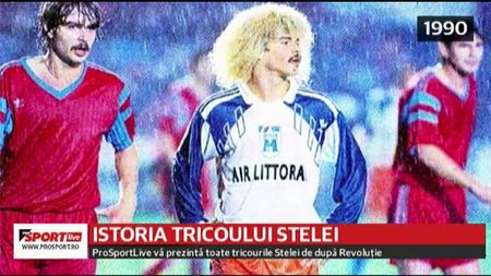 VIDEO | Călătorie în timp: evoluția tricourilor Stelei din 1990 până în 2015! Care îți place cel mai mult?