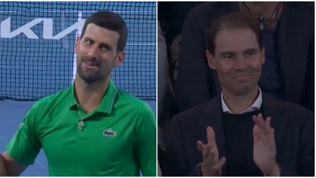 Ce i-a putut spune Novak Djokovic lui Rafael Nadal, chiar în timpul finalei contra lui Carlos Alcaraz de la Australian Open: „Vrei să joci, Rafa?”. VIDEO