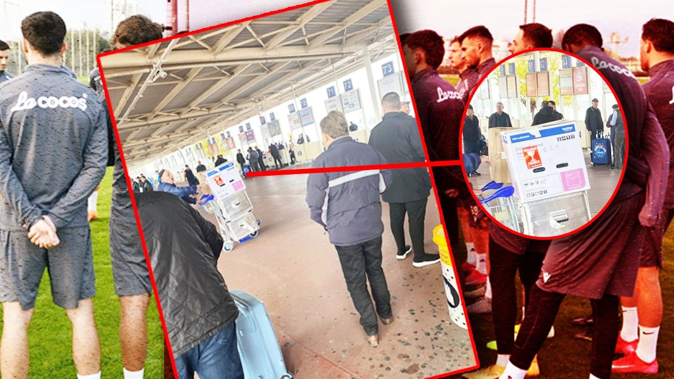 Doar în Superliga vezi așa ceva! O echipă și-a adus imprimanta de acasă tocmai în luxosul hotel din Antalya. EXCLUSIV