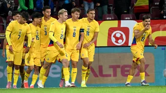 România U21, cu Răzvan Pașcalău integralist, a învins Cipru U21 și a urcat locul 2 în preliminariile EURO