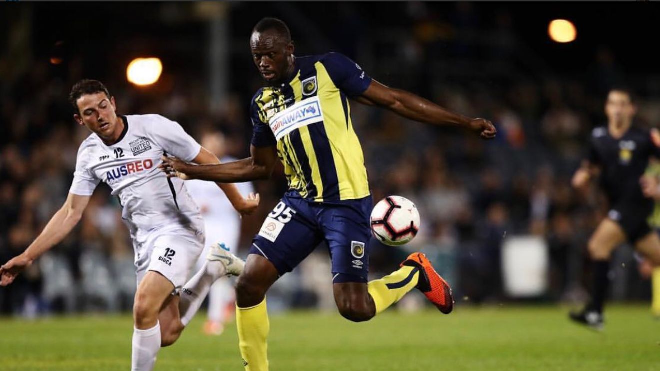 Usain Bolt își urmează visul de a deveni fotbalist profesionist: "M-am întâlnit cu Vieira, cu Pogba și cu Sterling..."