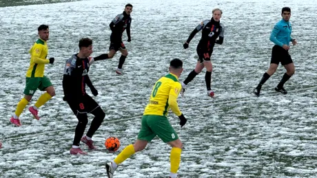 Chindia a câștigat amicalul cu Aro Câmpulung, iar două dintre goluri au fost date de polonezul testat de Ilie Poenaru