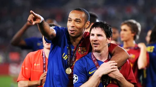 Ziua în care Messi l-a lăsat pe Henry cu gura căscată. 