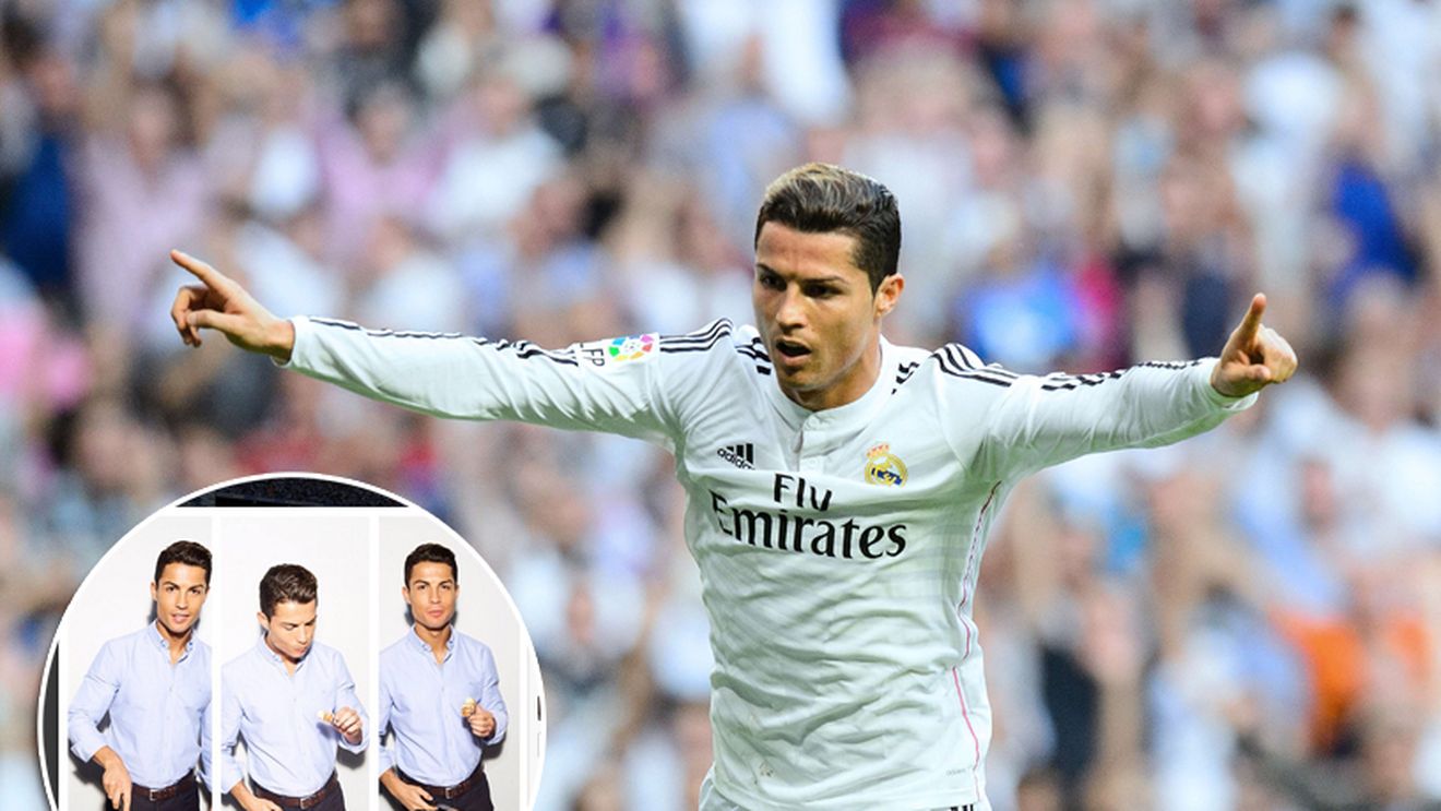 FOTO GENIAL | Ronaldo a primit un tort în formă de boxeri
