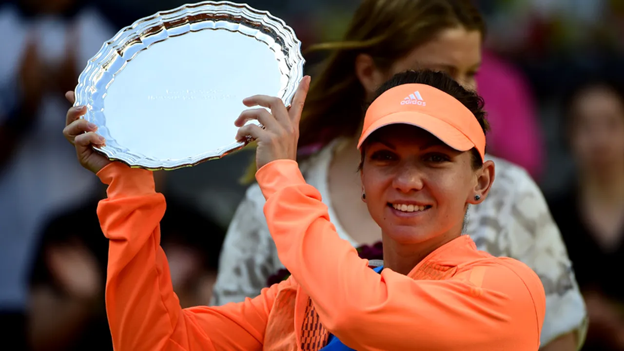 Simona Halep va urca, aproape sigur, pe locul 4 WTA după Roma. Un singur scenariu îi poate sta în cale