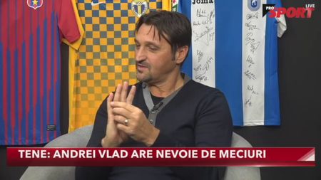 EXCLUSIV VIDEO | Și-a rupt degetul chiar înainte de un meci amical, dar a jucat și a păstrat "amintirea". Florin Tene explică de ce a insistat să nu fie înlocuit
