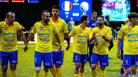 România - Serbia 1-1 (9-10), în finala Campionatului European la minifotbal. România pierde finala la loviturile de departajare