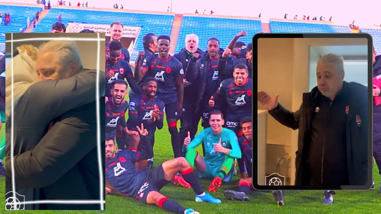 Marius Șumudică a făcut show la cabine, după ce Al Raed a câștigat în ultima etapă. Silviu Lung Jr. a fost desemnat omul meciului, după ce a apărat un penalty și a salvat alte 6 baloane periculoase | VIDEO