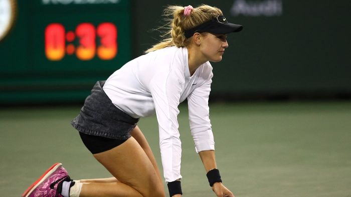A venit, s-a pozat și a plecat! Eugenie Bouchard a părăsit turneul WTA de la Cluj-Napoca după numai 55 de minute | FOTO