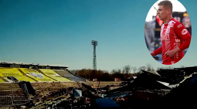 Utistul Dima și-a contactat foștii colegi de la Desna, după ce Putin le-a bombardat stadionul: „Nu a fost nicio victimă. Sunt dispus să-i ajut!”