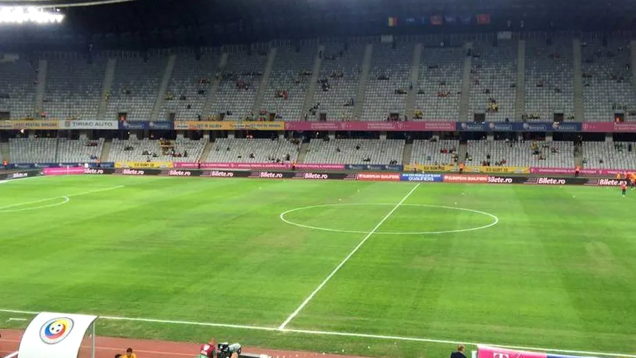 Ultimele pregătiri pentru un teren impecabil pe Cluj Arena. Cum se va prezenta gazonul la meciul cu Danemarca