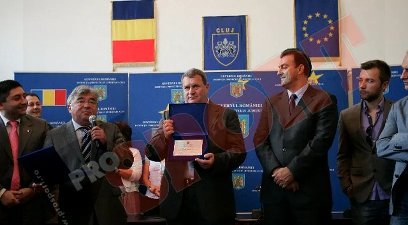 FOTO CFR premiată de Prefectura Cluj