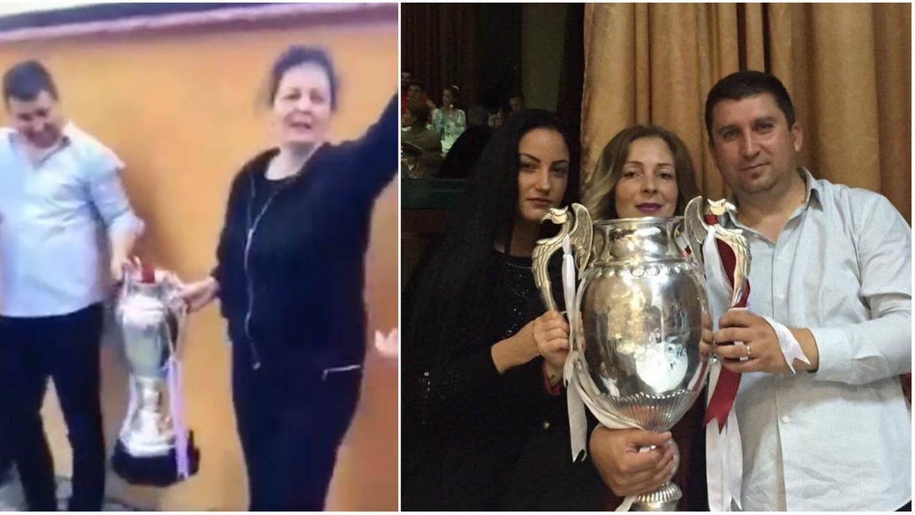 Leasă regretă că a "afumat" Cupa României: "Îmi asum greșeala de a expune un trofeu de o asemenea importanță în cadrul unei petreceri!"