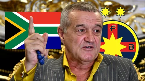 Gigi Becali a făcut oferta de transfer pentru atacantul de titlu din Africa de Sud: are un nume imposibil de pronunțat!