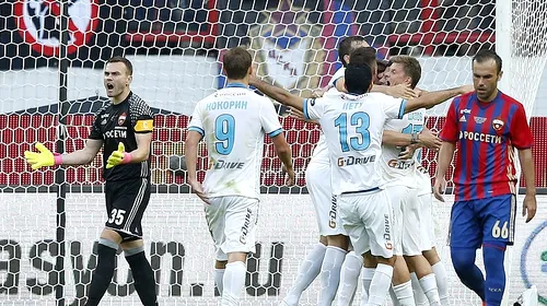 Mircea Lucescu, debut cu egal în campionatul Rusiei. Zenit – Lokomotiv Moscova 0-0