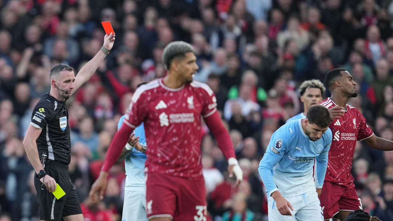 Scandal monstru după Liverpool – Manchester City 0-3! Un cartonaș roșu controversat: „S-a grăbit!”