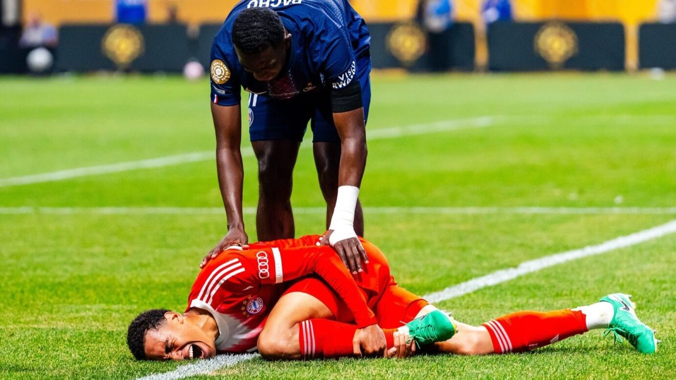 Primul diagnostic despre accidentarea horror a lui Jamal Musiala! Cât va lipsi de la Bayern Munchen