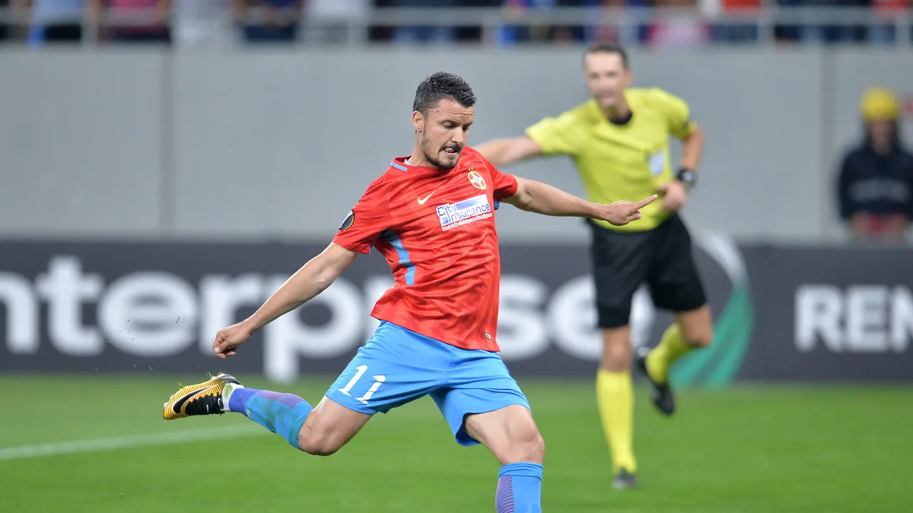 FOTO | Budescu a primit cadou penalty-ul din care a deschis scorul cu Plzen