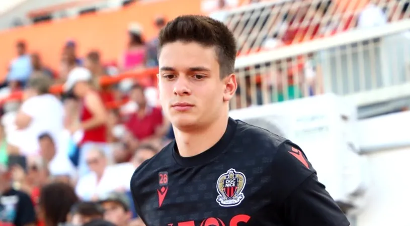 Rareș Ilie, prima pasă decisivă în tricoul celor de la Nice! Fotbalistul român a fost „creierul” unei faze excepționale a elevilor lui Lucien Favre | VIDEO