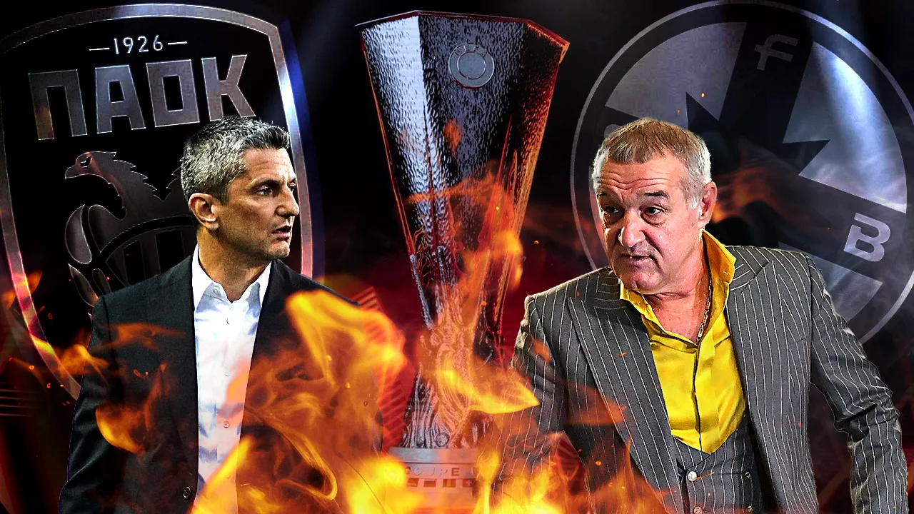 PAOK - FCSB continuă războiul de 20 de ani! Povestea în imagini fabuloase a duelului Răzvan Lucescu versus Gigi Becali: cum au îmbătrânit fiecare luptând pe șapte stadioane în patru competiții diferite până azi și cine a învins!