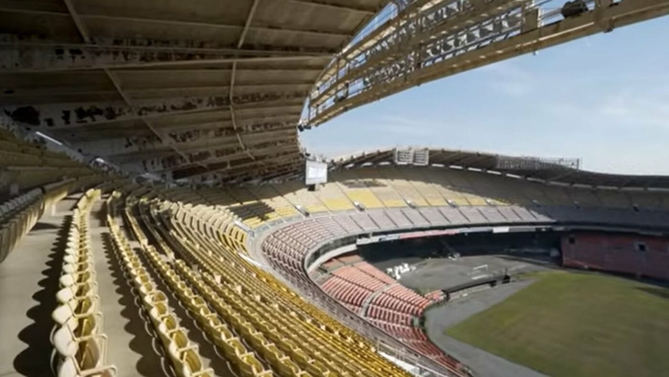 Imagini cu stadionul abandonat și ajuns o ruină. Va fi demolat și va fi transformat într-o bijuterie cu 3.700.000.000 de dolari